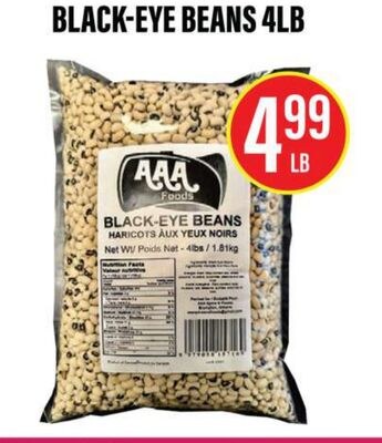 BLACK-EYE BEANS 4LB