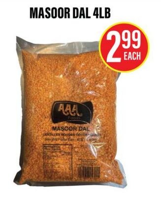MASOOR DAL 4LB