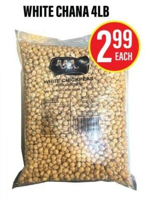 WHITE CHANA 4LB