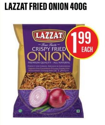 LAZZAT FRIED ONION 400G