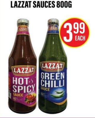 LAZZAT SAUCES 800G