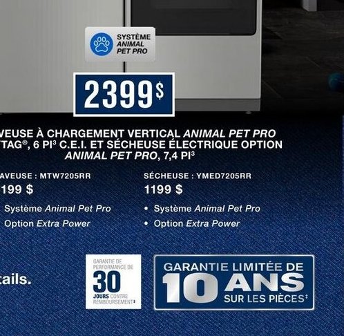 Laveuse à chargement frontal Maytag MTW8606RU S…