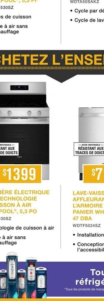 Cuisinière électrique avec technologie de cuiss…
