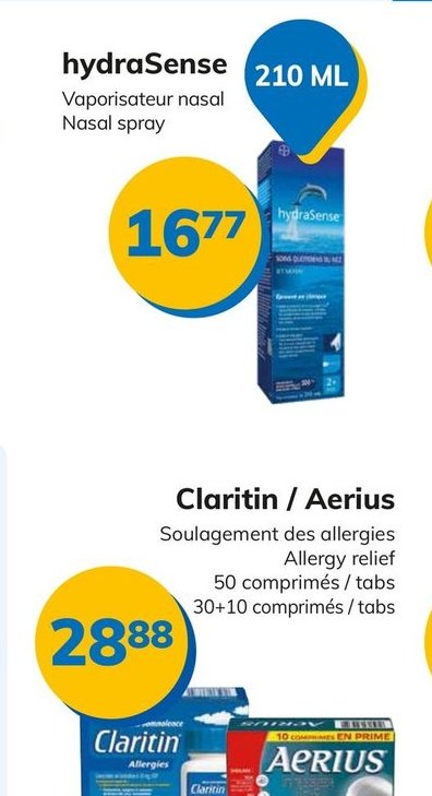 hydraSense Vaporisateur nasal 210 ML