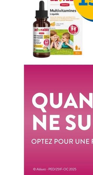 Adorable Multi-vitamine / gingembre
