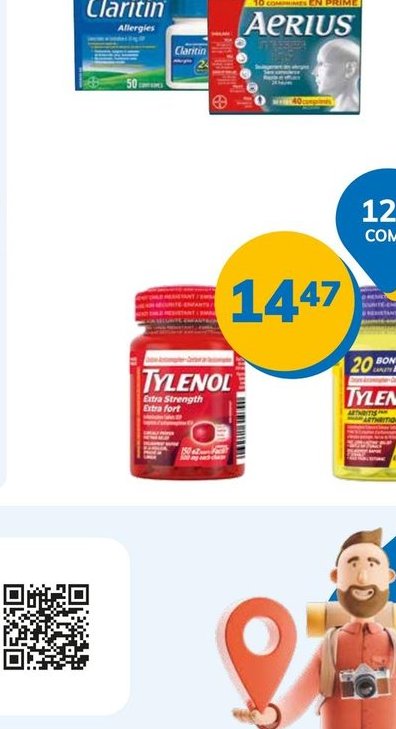 Claritin / Aerius Soulagement des allergies 50 …