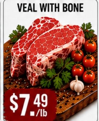 VEAL WITH BONE