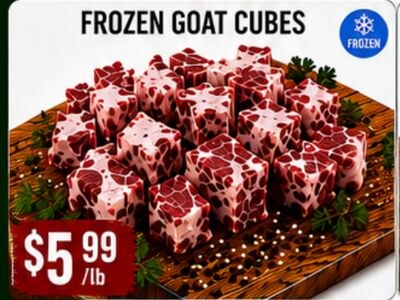 FROZEN GOAT CUBES