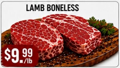 LAMB BONELESS