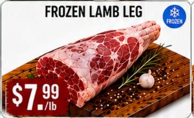 FROZEN LAMB LEG