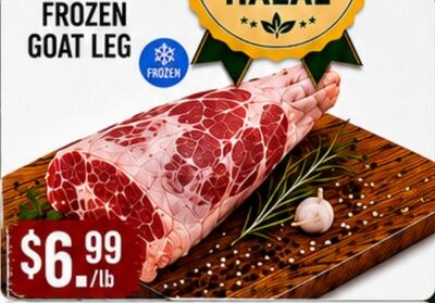 FROZEN GOAT LEG
