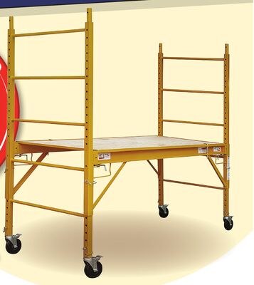 ProSource Heavy-Duty Portable Scaffold