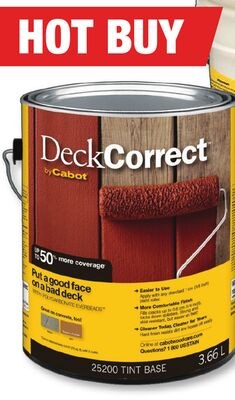 Cabot 3.66L DeckCorrect™