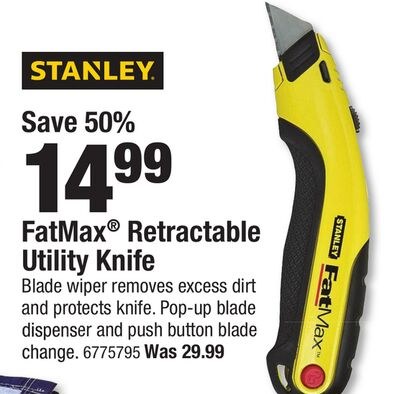 STANLEY FatMax Retractable Utility Knife