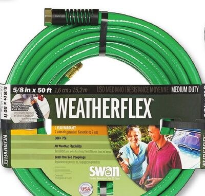 SWAN 50' x 5/8" Garden Hose