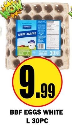 BBF EGGS WHITE