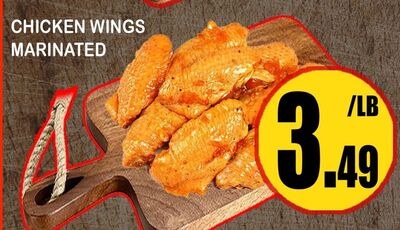 CHICKEN WINGS MARINATED