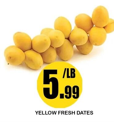 YELLOW FRESH DATES