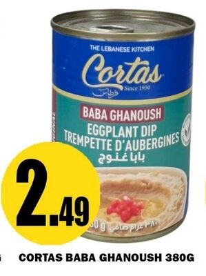 CORTAS BABA GHANOUSH 380G