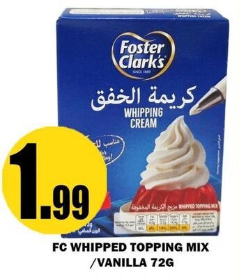 FC WHIPPED TOPPING MIX