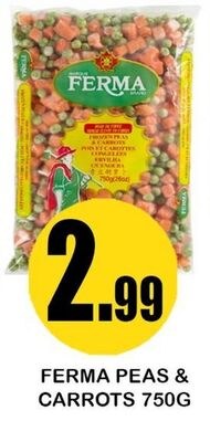 FERMA PEAS & CARROTS 750G