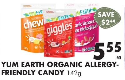 ORGANIC ALLERGY-FRIENDLY CANDY