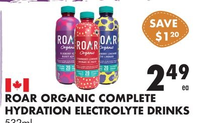 ORGANIC COMPLETE HYDRATION ELECTROLYTE DRINKS