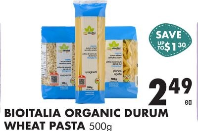 ORGANIC DURUM WHEAT PASTA