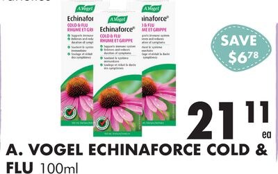 ECHINAFORCE COLD & FLU