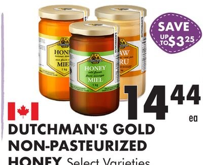 NON-PASTEURIZED HONEY