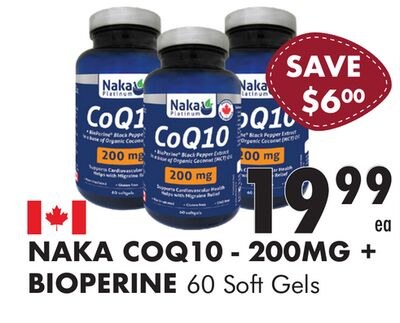 COQ10 - 200MG + BIOPERINE