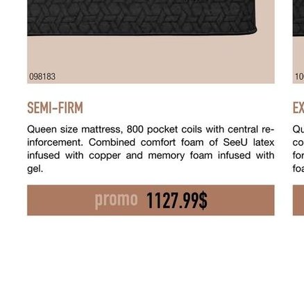 Beautyrest Semi-Firm Queen Mattress