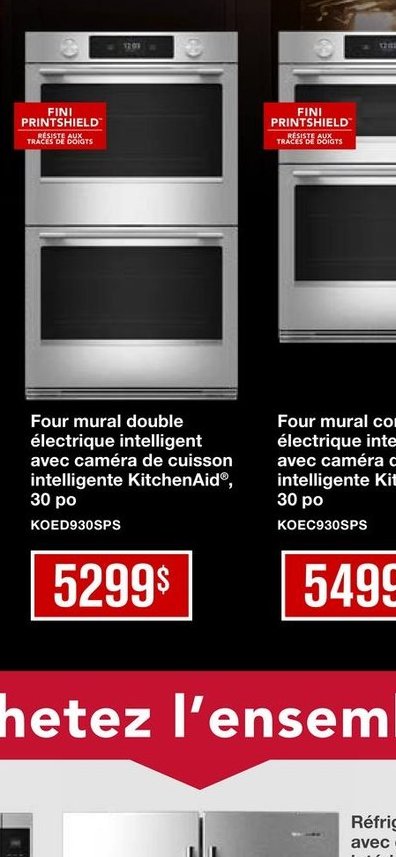 Four mural combiné électrique intelligent avec …
