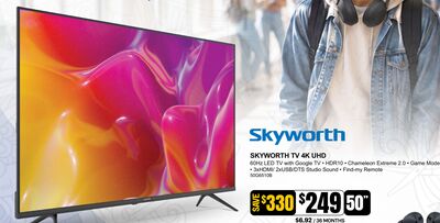 SKYWORTH 50" SKYWORTH TV 4K UHD
