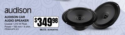 AUDISON CAR AUDIO SPEAKER