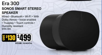 SONOS SMART STEREO SPEAKERS SMART STEREO SPEAKER