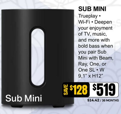 SONOS SUB MINI