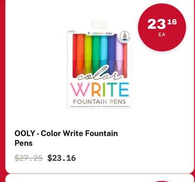 OOLY - Color Write Fountain Pens