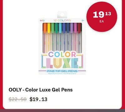 OOLY - Color Luxe Gel Pens
