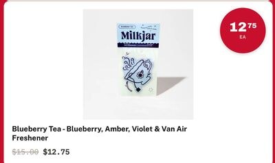 Blueberry Tea Blueberry,, Violet & Air Freshener