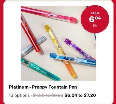 Platinum-Preppy Fountain Pen