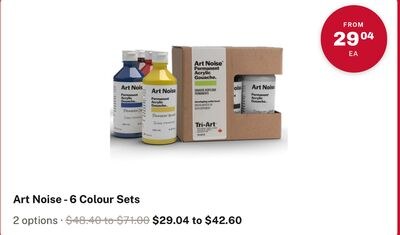 Art Noise - 6 Colour Sets