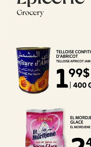 Telloise Confiture d'Abricot