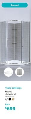 Thallo Collection Round shower kit
