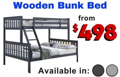 Wooden Bunk Bed