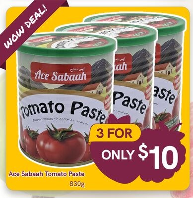 Ace Sabaah Tomato Paste