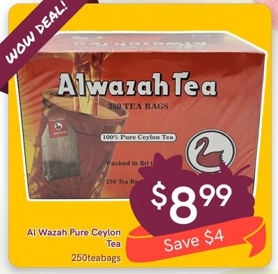 Al Wazah Pure Ceylon Tea