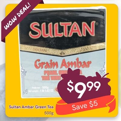 Sultan Ambar Green Tea