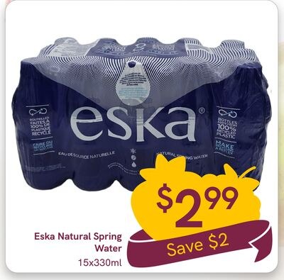 Eska Natural Spring Water