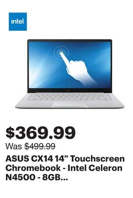 ASUS CX14 14" Touchscreen Chromebook - Intel Ce…